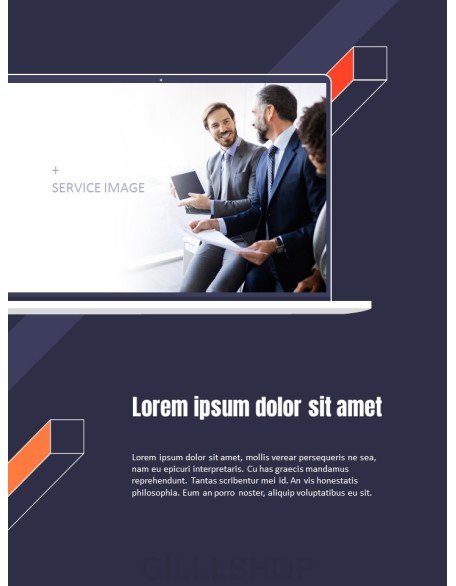 Geometric Pattern Company Report Business plan Templates PPT