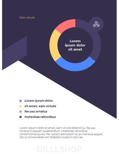 Modern Company Report powerpoint design free