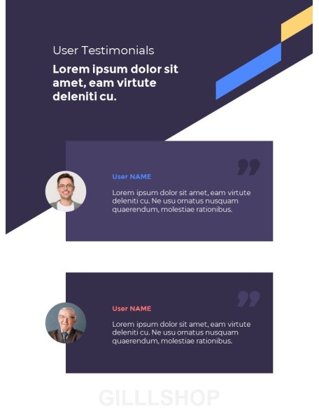 Modern Company Report powerpoint design free