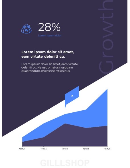 Modern Company Report powerpoint design free