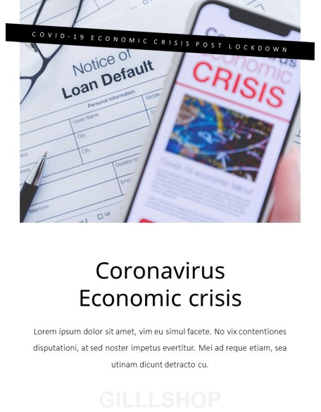 Covid-19 Economic Crisis PowerPoint Presentation Examples