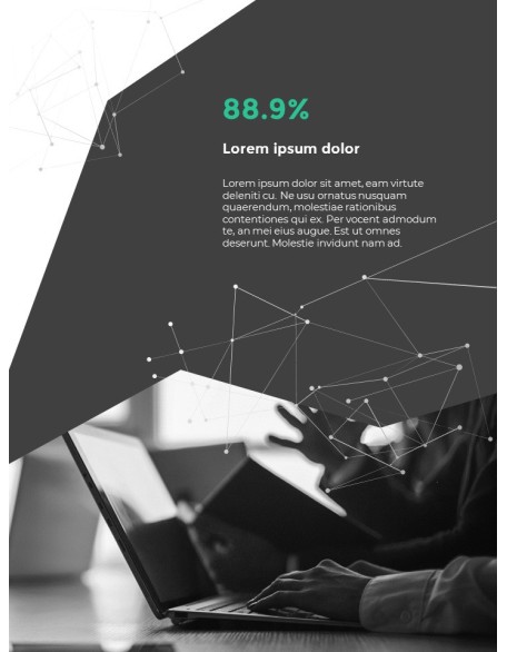 Geometric Line Background Business Templates for PowerPoint