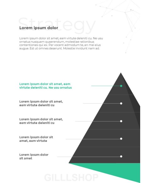 Geometric Line Background Business Templates for PowerPoint