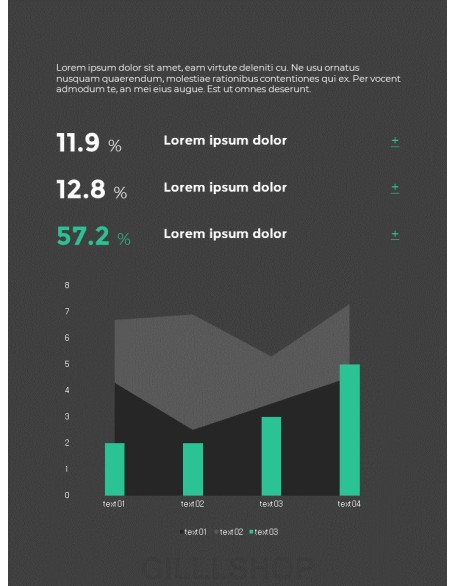 Geometric Line Background Business Templates for PowerPoint