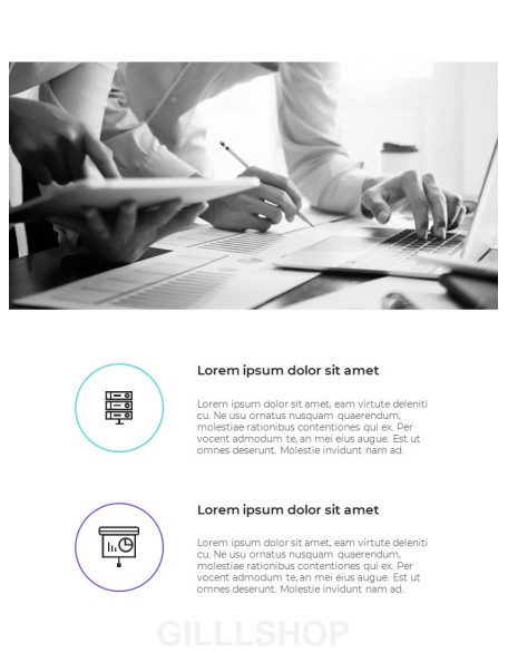 Gradient Colors Business Project PPT Design Templates