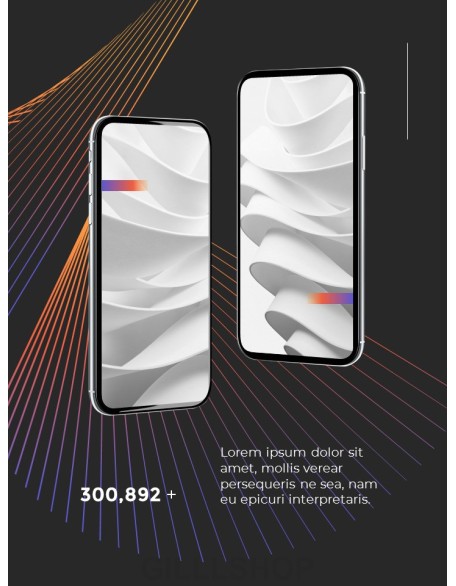 Modern Vector Line Business Proposal PowerPoint deck Design