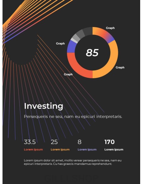 Modern Vector Line Business Proposal PowerPoint deck Design