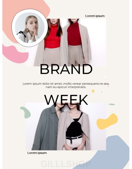 Brand Week Event template powerpoint