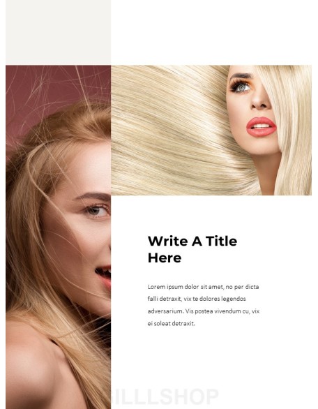 Hair Shop Easy PPT Template