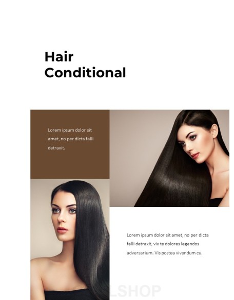 Hair Shop Easy PPT Template