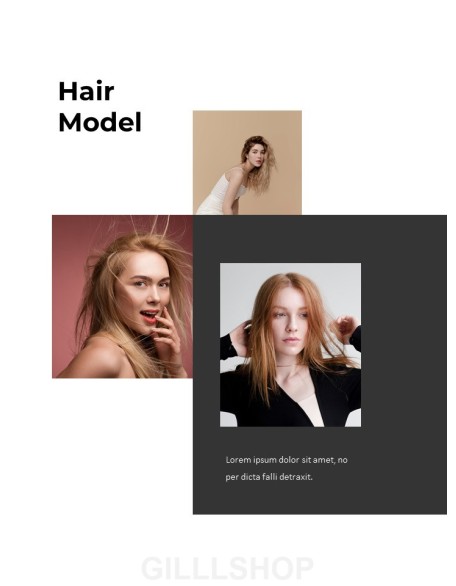 Hair Shop Easy PPT Template