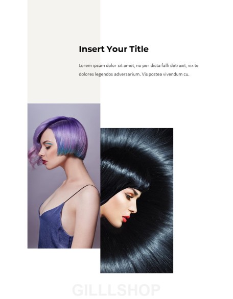 Hair Shop Easy PPT Template