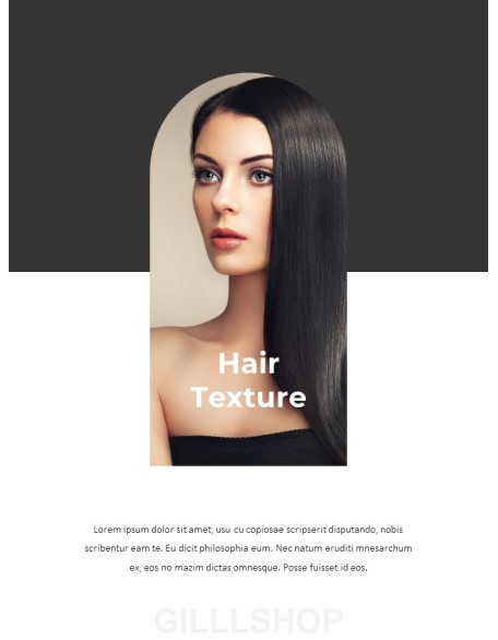 Hair Shop Easy PPT Template