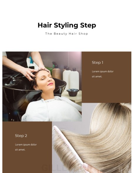 Hair Shop Easy PPT Template