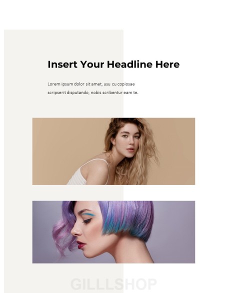 Hair Shop Easy PPT Template