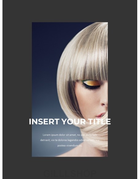 Hair Shop Easy PPT Template