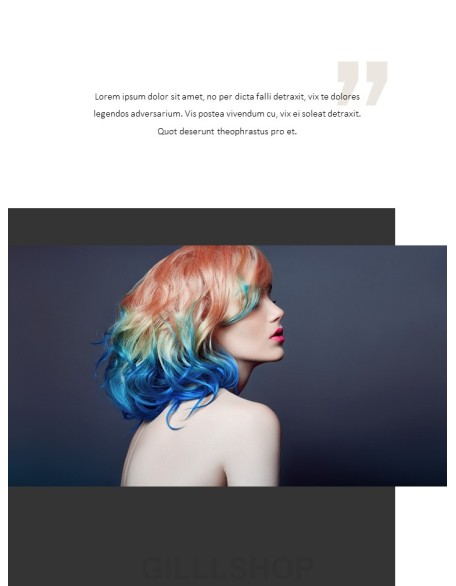 Hair Shop Easy PPT Template