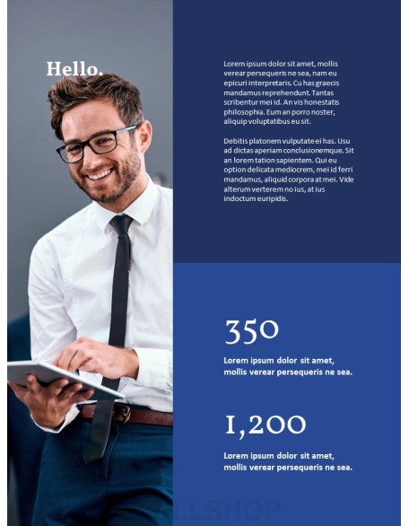 Business Concept Report PowerPoint Business Templates