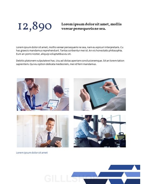 Business Concept Report PowerPoint Business Templates