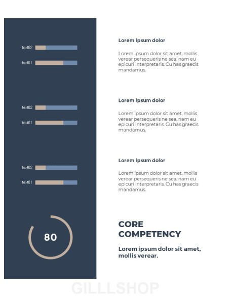 Business Plan Vertical template powerpoint