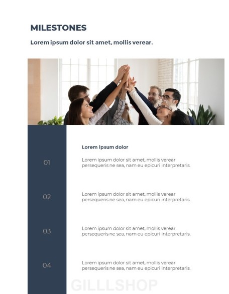 Business Plan Vertical template powerpoint