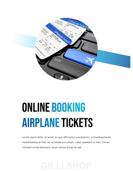 Airline Simple Templates Design