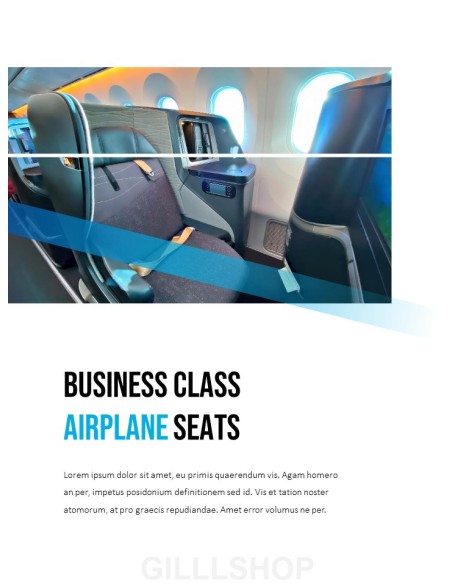 Airline Simple Templates Design