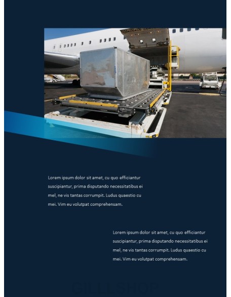 Airline Simple Templates Design