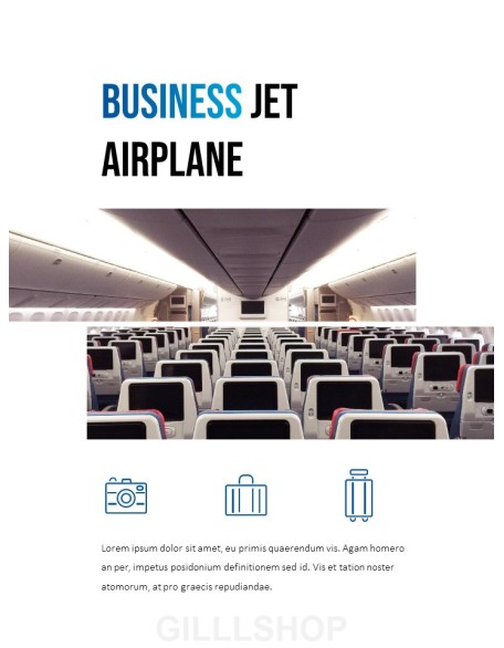 Airline Simple Templates Design