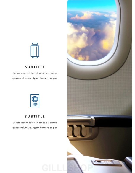 Airline Simple Templates Design