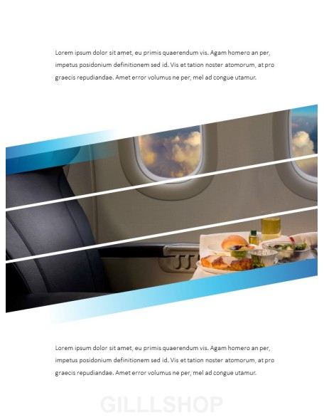 Airline Simple Templates Design