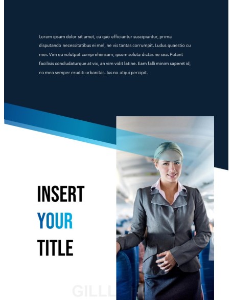 Airline Simple Templates Design