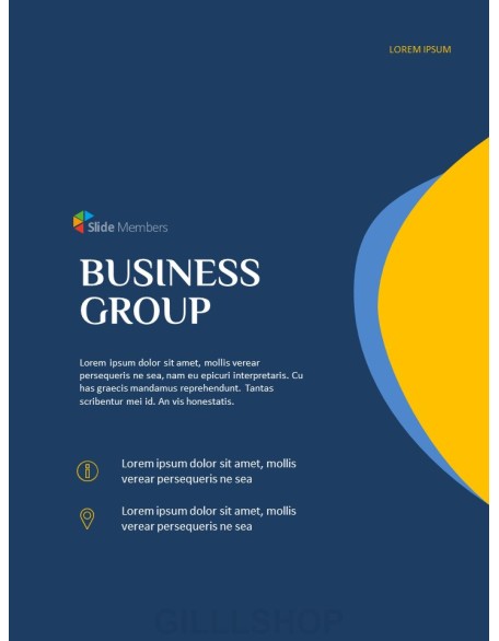 Creative Business Group PPT Theme