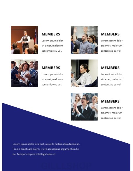 Splendid Speech Simple PowerPoint Template Design