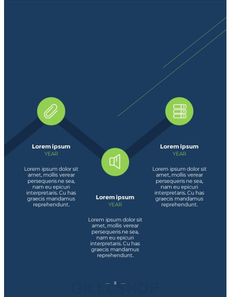 Company Profile Vertical Presentation Format