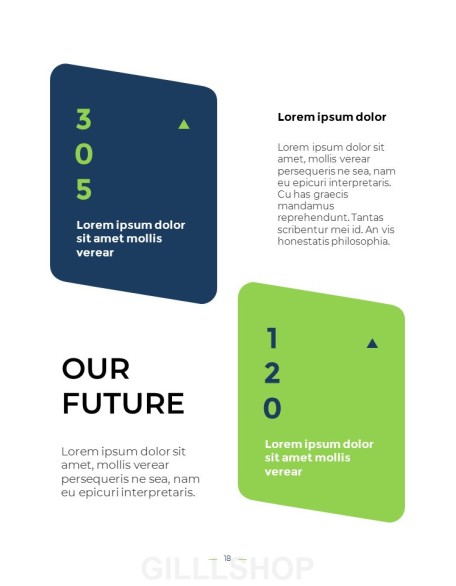 Company Profile Vertical Presentation Format