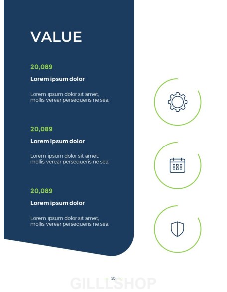 Company Profile Vertical Presentation Format