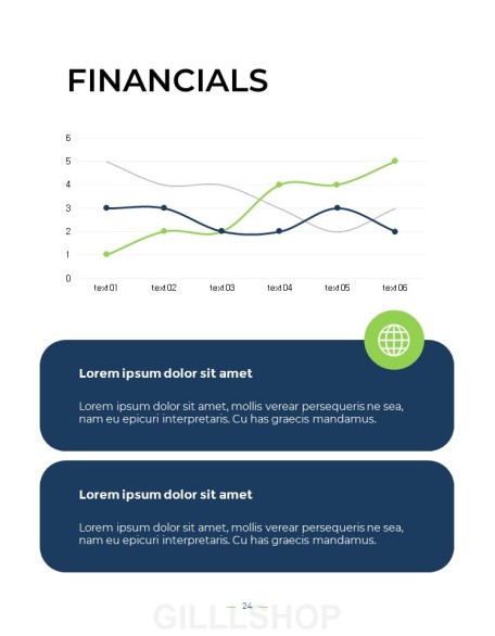 Company Profile Vertical Presentation Format