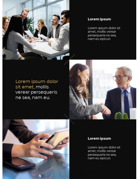 Business Group Plan Vertical PowerPoint Presentations Samples