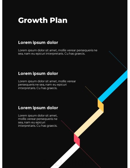 Business Group Plan Vertical PowerPoint Presentations Samples