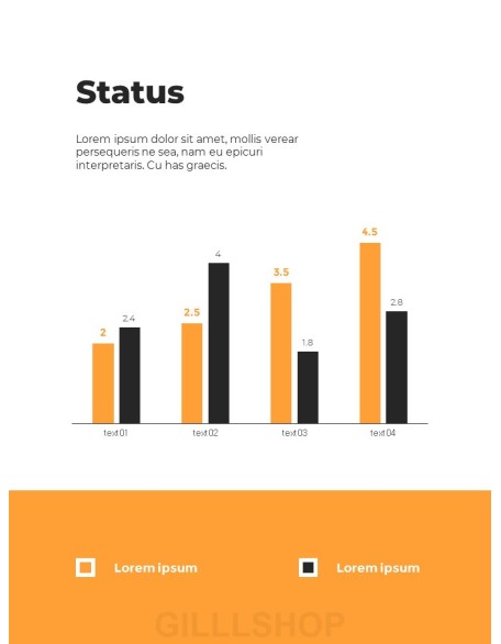 Business Team Project Vertical PowerPoint Templates for Presentation