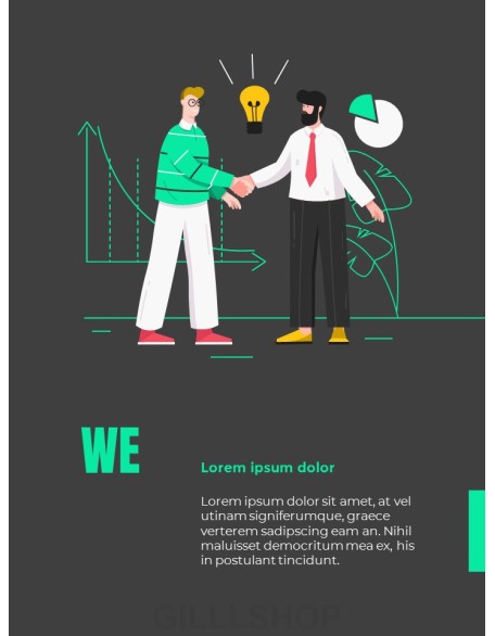 Business Project Illustration power point powerpoint