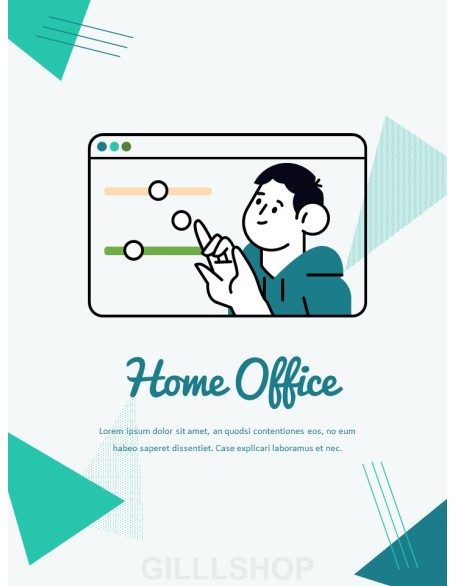 Remote Work Easy PowerPoint Design