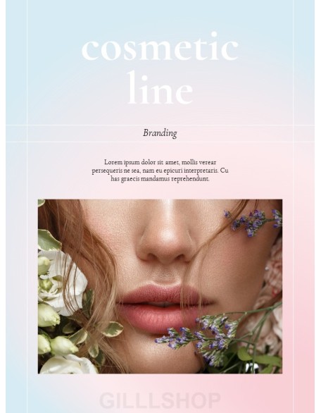 Beauty Branding Concept Brochure Easy Presentation Template