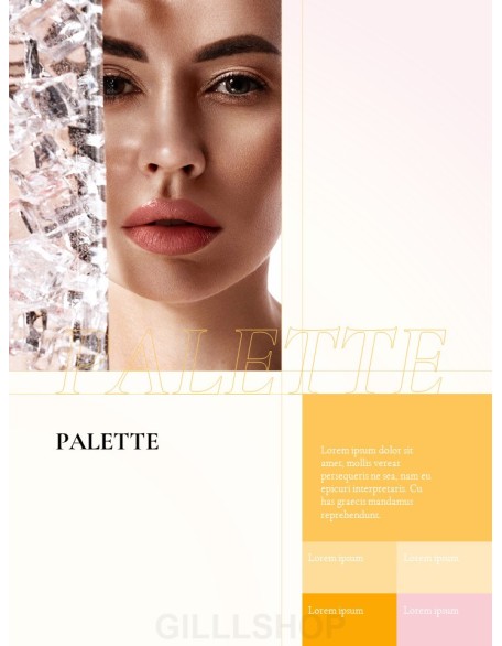 Beauty Branding Concept Brochure Easy Presentation Template