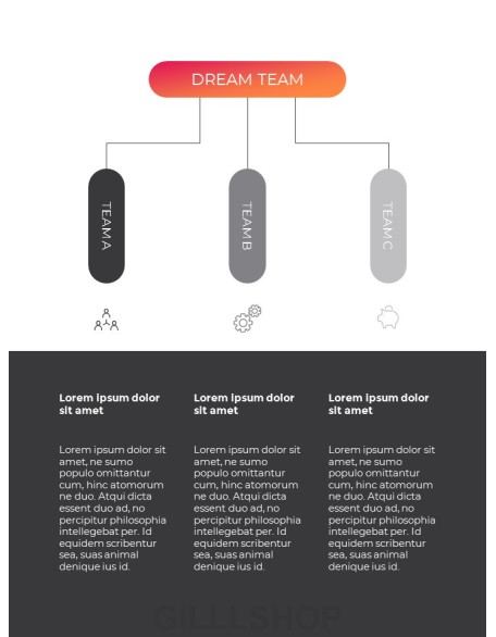 Startup Company Profile slide members