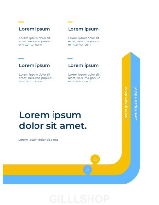 Business Project Vertical best pitch deck template