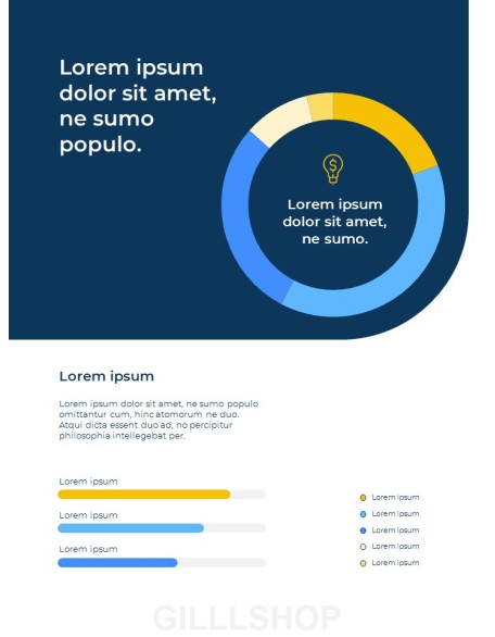 Business Project Vertical best pitch deck template