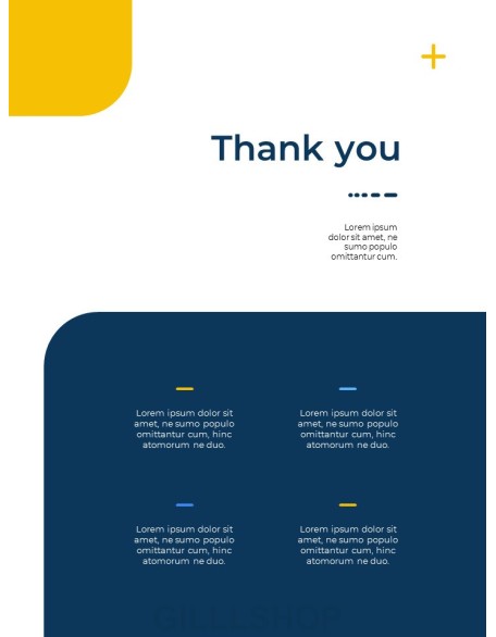 Business Project Vertical best pitch deck template