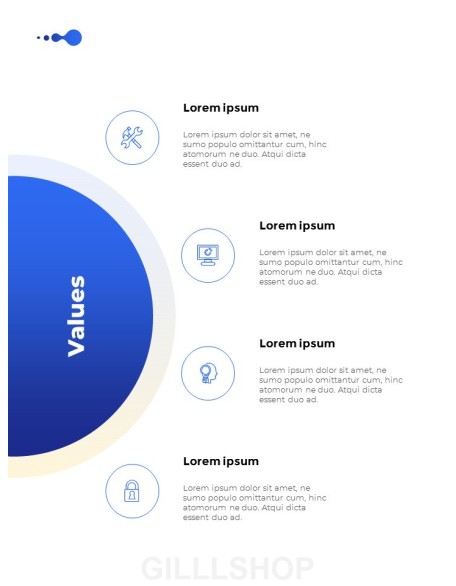 Abstract Design Business Report Presentation Design